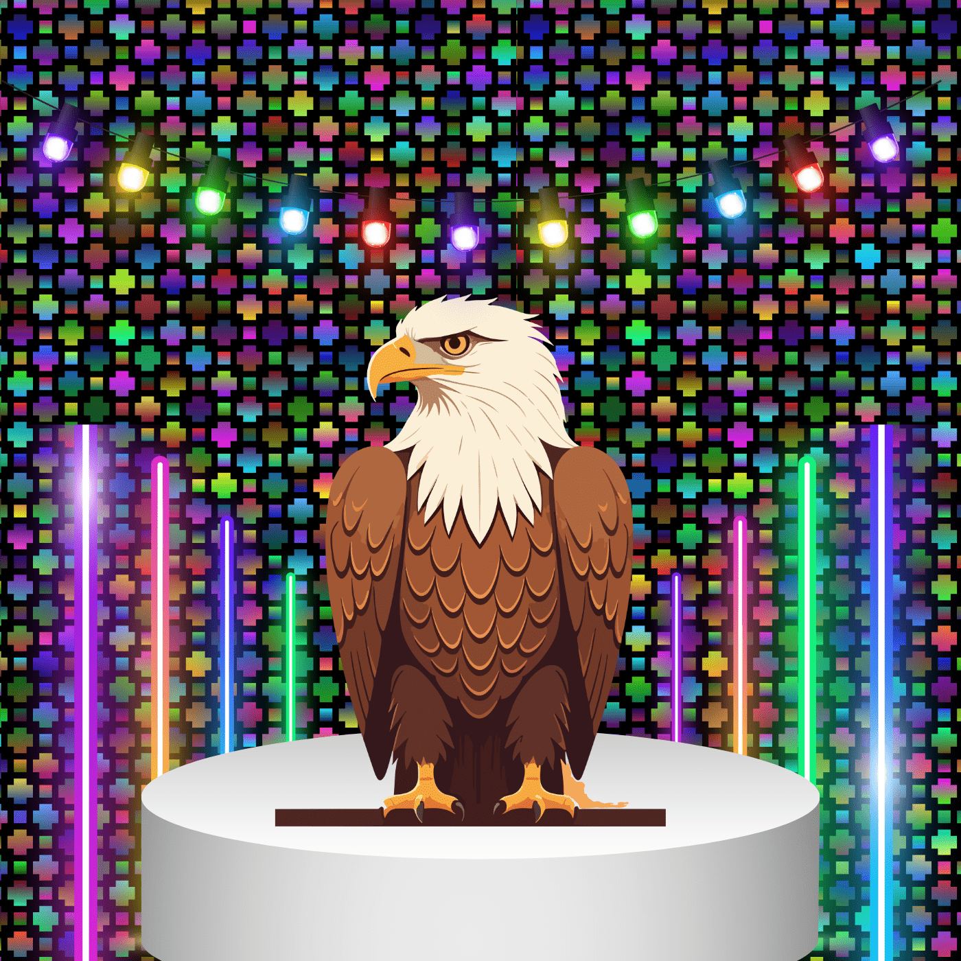 Lighting Up the HCC: Coding Rainbow Sparkles for a 10-Year Celebration