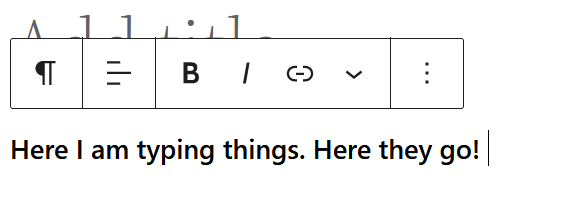 screenshot of contextual block menu