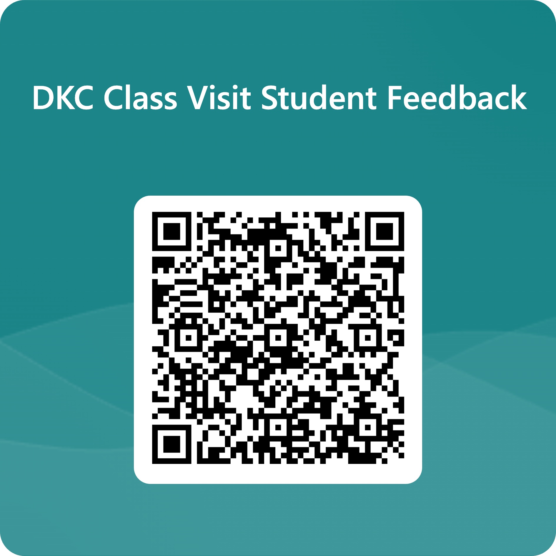 DKC Class Visit Feedback Survey